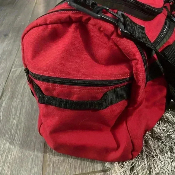 Vintage LLBean duffel canvas duffel bag - Picture 4 of 13